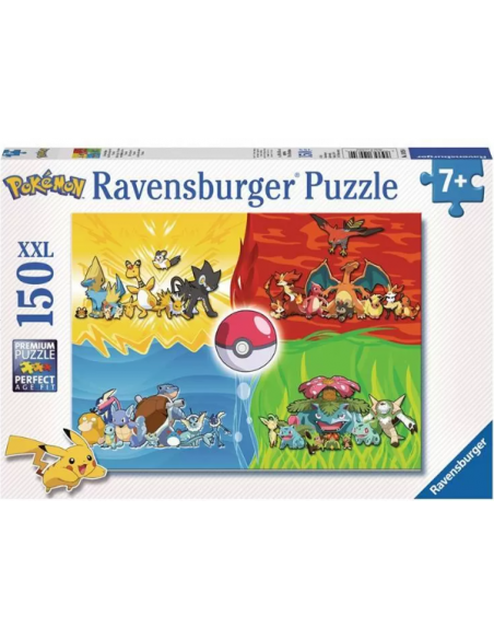 RAVENSBURGER - PUZZLE - 100P XXL : MES POKÉMON PRÉFÉRÉS