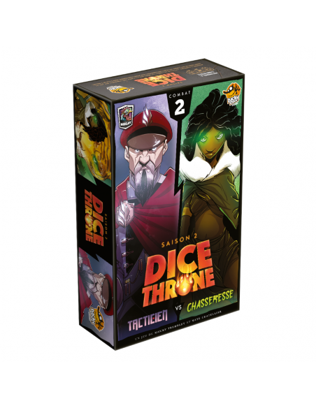 Dice Throne S2 - As de la Gâchette VS Samouraï (Combat 1) (Précommande Décembre 2022)