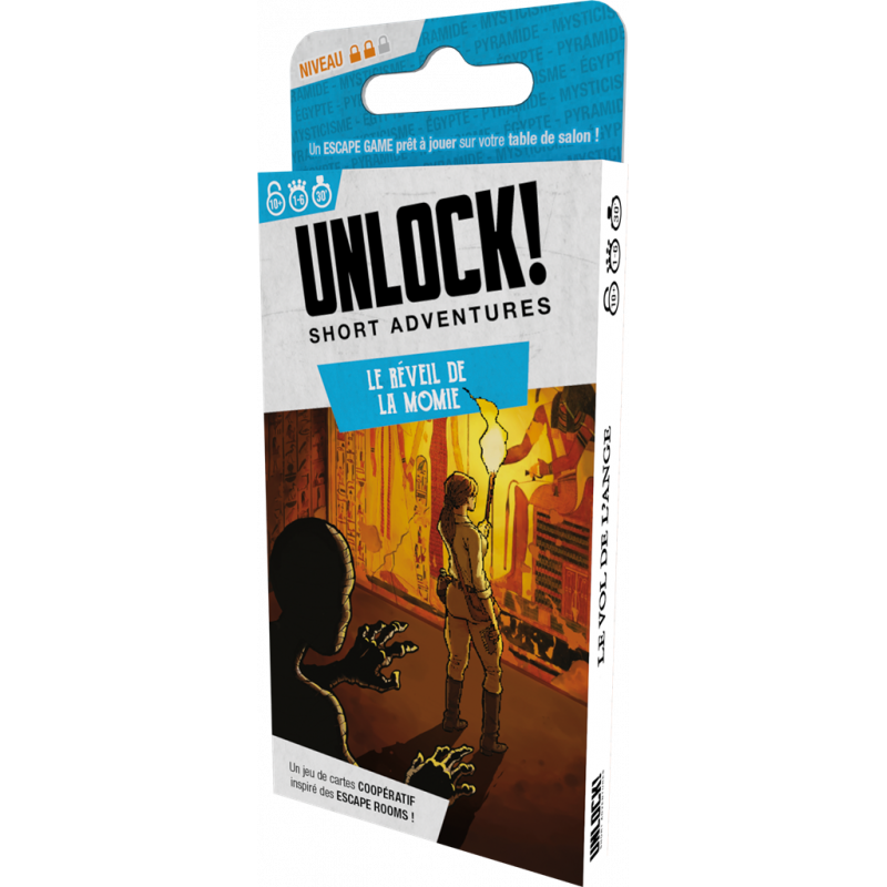 Acheter le jeu de société d'escape Game Unlock Kids Histoires de Détectives