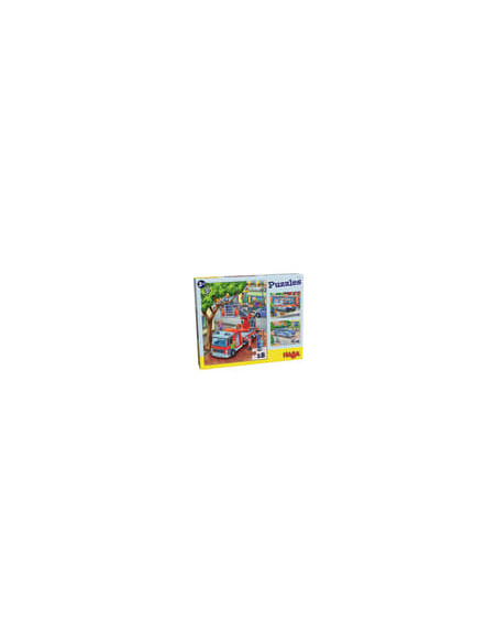 Puzzles - Police, Pompiers, Ambulance