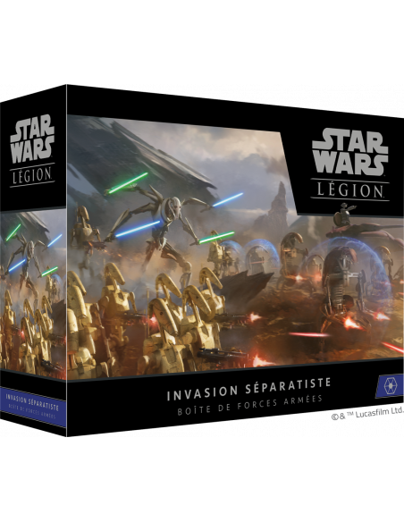 Star Wars : Légion - Boîte de forces d'armées - Invasion Séparatiste