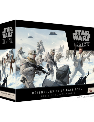Star Wars : Légion - Boîte de forces d'armées - Défenseurs de la Base Echo