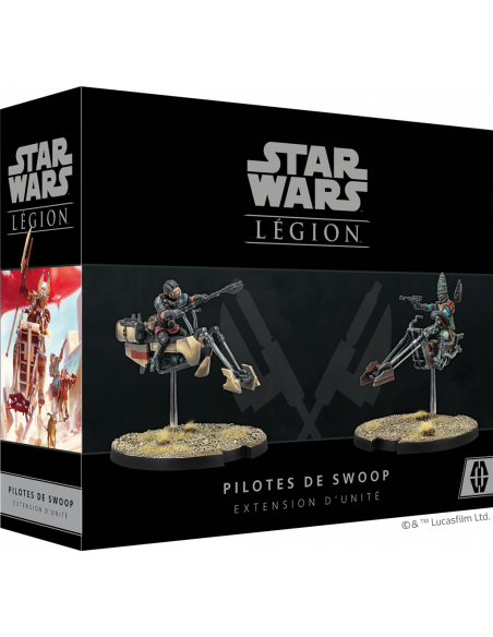 Star Wars Légion -pilotes de swoop