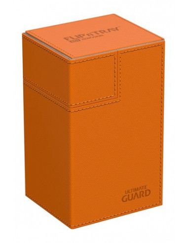 Ultimate Guard Flip´n´Tray Deck Case 80+ taille standard XenoSkin Orange