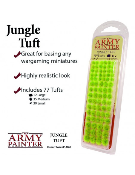 ARMY PAINTER - HERBES SYNTHÉTIQUES - JUNGLE TUFT