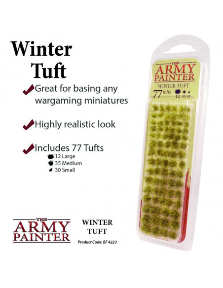 ARMY PAINTER - HERBES SYNTHÉTIQUES - WINTER TUFT