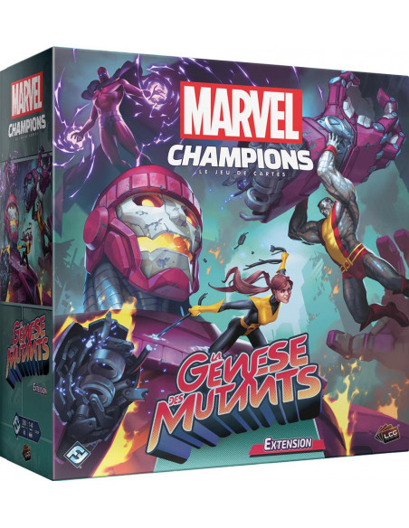 Marvel Champions : Le Jeu de Cartes - La Genèse des Mutants