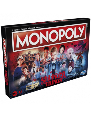 MONOPOLY STRANGER THINGS - ÉDITION CLASSIQUE