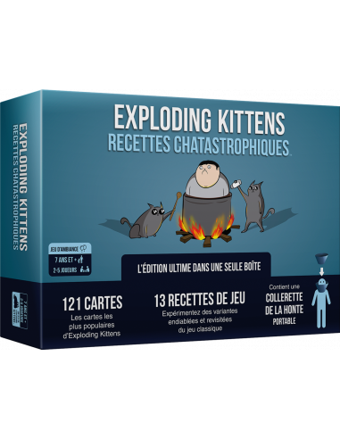 Exploding Kittens : Recettes Chatastrophiques