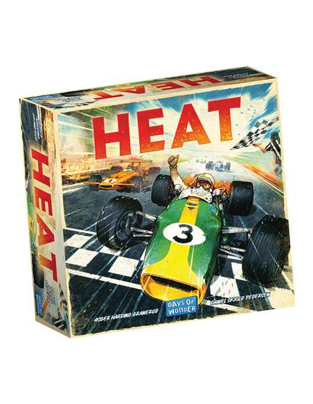 HEAT - jeu de cartes courses année 60 - fungames