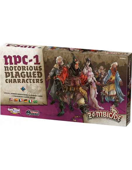 Zombicide (Saison 1) - 2ème Edition - Soldats Zombies