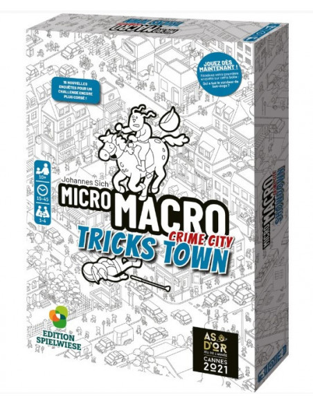 MicroMacro : Crime City - Tricks Town (Précommande Mi-Octobre)