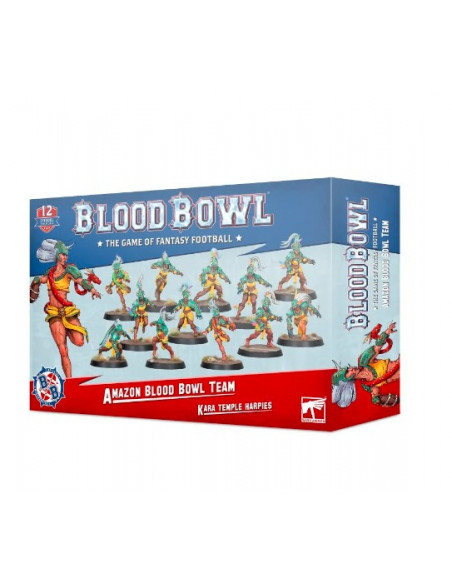 Blood Bowl : Kara Temple Harpies : Amazon Team