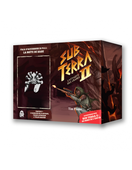 SUB TERRA 2 – Pack de figurines L’attaque des crabes (Précommande Juin 2023)