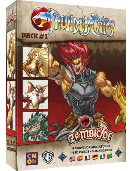 ZOMBICIDE BLACK PLAGUE : THUNDERCATS PACK 1 (Précommande Novembre 2022)