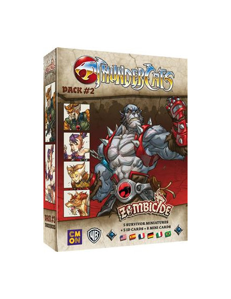 ZOMBICIDE BLACK PLAGUE : THUNDERCATS PACK 2 (Précommande Novembre 2022)