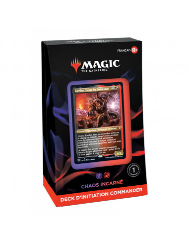 Magic The Gathering : Decks d'initiation Commander - Chaos Incarné