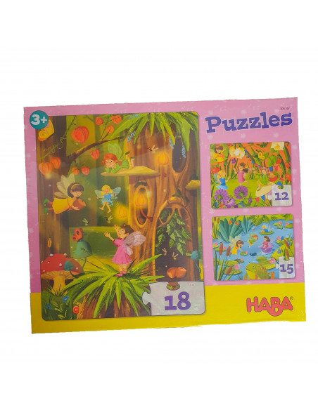 Puzzles 24 pièces Dragons - Haba