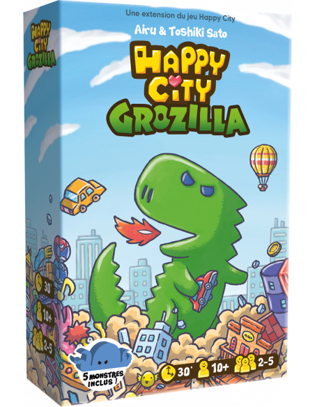 Happy City - Grozilla (Précommande Fin Février 2023)