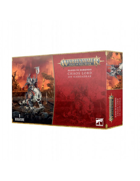 Warhammer - Age of Sigmar - Slaves to Darkness : Seigneur du Chaos sur Karkadrak