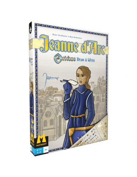 Orléans - Jeanne D'arc - Roll and Write - Tous les jeux - Fungames