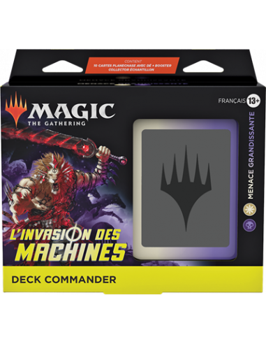 Magic The Gathering - L'Invasion des Machines - Commander Deck Menace Grandissante FR