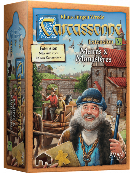 Carcassonne - Maires et Monastères - Tous les jeux - Fungames