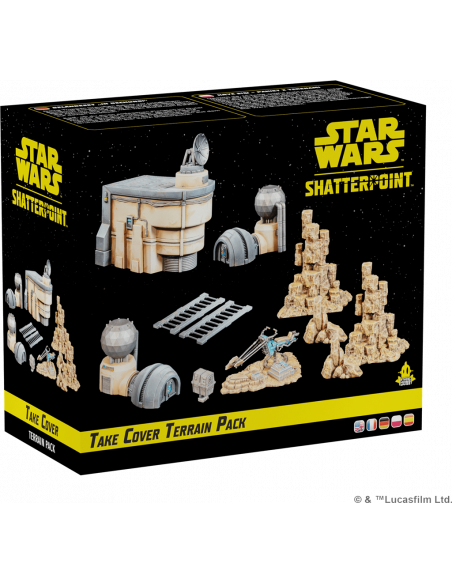 STAR WARS Shatterpoint - Set de Terrain à Couvert ! (Précommande Fin Mai 2023)