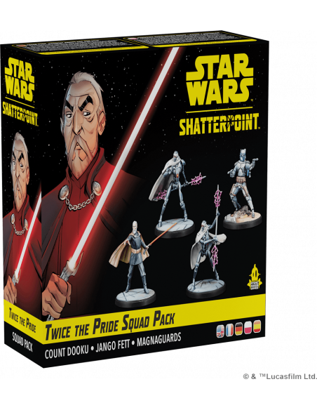 STAR WARS Shatterpoint - Plus Dure sera la Chute ! (Escouade) (Escouade) (Précommande Fin Mai 2023)