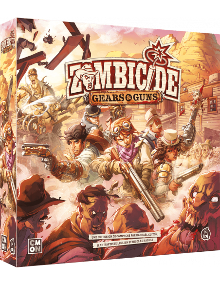 Zombicide Undead or Alive - Gear&Guns (Précommande Fin Mai 2023)