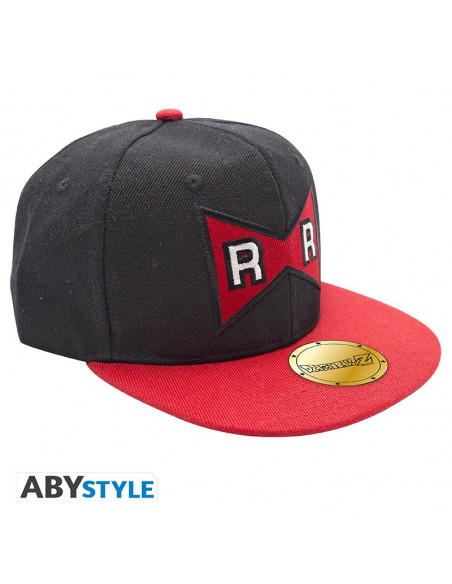 DRAGON BALL - Snapback Cap - Noir & Rouge - Red Ribbon