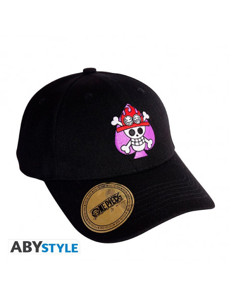 ONE PIECE - Casquette - Noir - Skull Ace