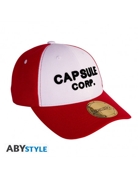 DRAGON BALL - Casquette - Rouge & Blanc - Capsule Corp