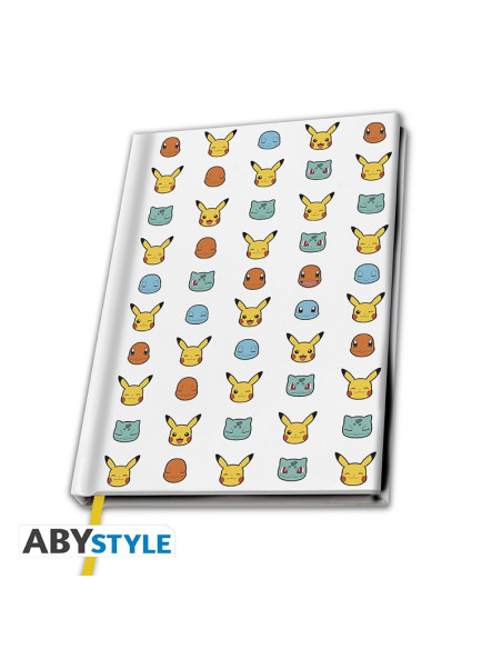 POKEMON - Cahier A5 "Starters" X4