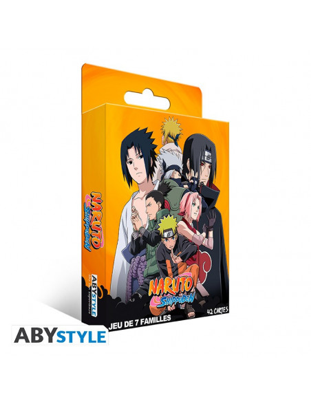 NARUTO SHIPPUDEN - Jeu - 7 familles Naruto Shippuden FR