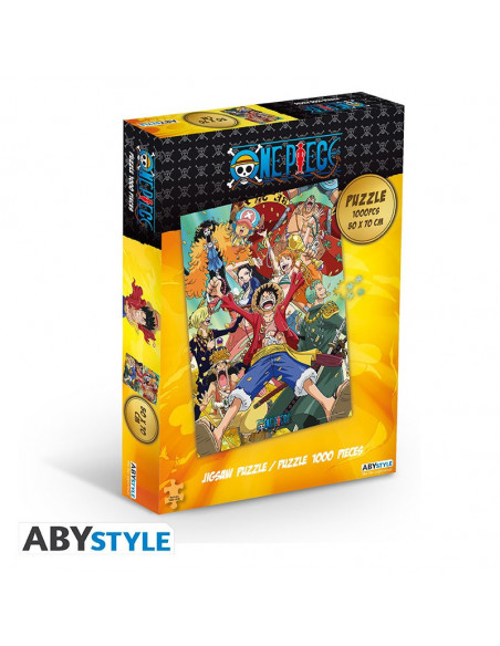 ONE PIECE - Puzzle 1000 pièces - Equipage de Luffy