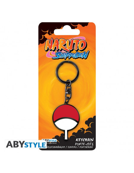 NARUTO SHIPPUDEN - Porte-clés Symbole Uchiwa