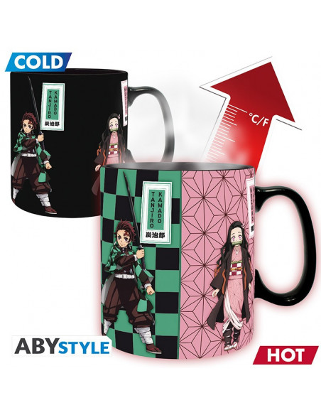 DEMON SLAYER - Mug Heat Change - 460 ml - Pourfendeurs