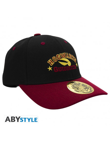 HARRY POTTER - Casquette - Noir & Rouge - Quidditch