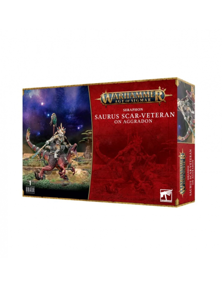 Warhammer Age of Sigmar : SERAPHON : SCARIFIE SAURUS SUR AGGRADON