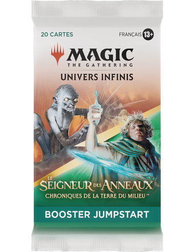Magic The Gathering : Le Seigneur des Anneaux -Booster Jumpstart FR (Précommande Fin Juin 2023)