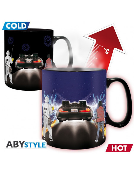 RETOUR VERS LE FUTUR - Mug Heat Change - 460 ml Time Machine