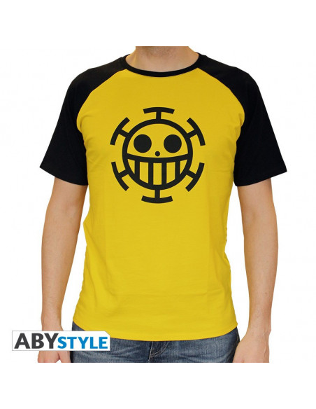 ONE PIECE - Tshirt "Trafalgar Law" homme MC jaune - premium