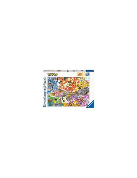 RAVENSBURGER - PUZZLE - 5000 Pièces : POKÉMON ALLSTARS