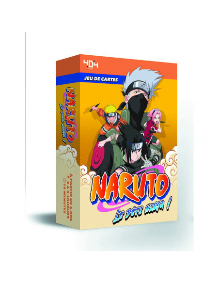 Naruto : Le défi ninja ! – Mon jeu de cartes