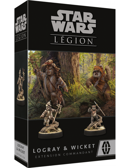 Star Wars : Légion - Logray & Wicket :Extension Commandant