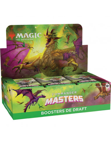 Magic The Gathering - Commander Masters - Display de boosters de Draft (Précommande 4 Août)