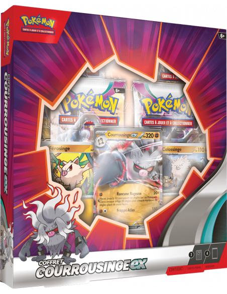 Pokémon : Coffret Courrousinge-EX Juillet 2023