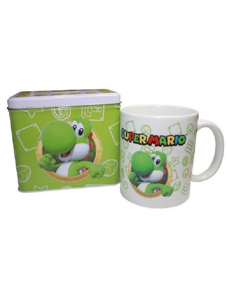 Tirelire + mug Yoshi