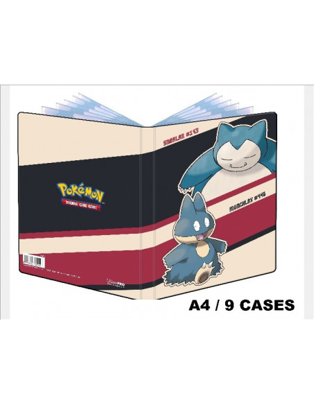 POKÉMON : PORTFOLIO RONLFEX A4 180 CARTES